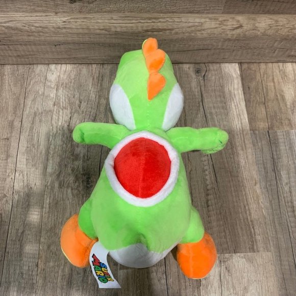 Super Mario World Plush Green Yoshi Soft Toy Stuffed Plush Animal Doll 12" - Picture 3 of 6